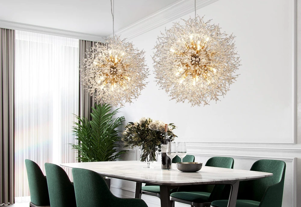 glass globes chandelier