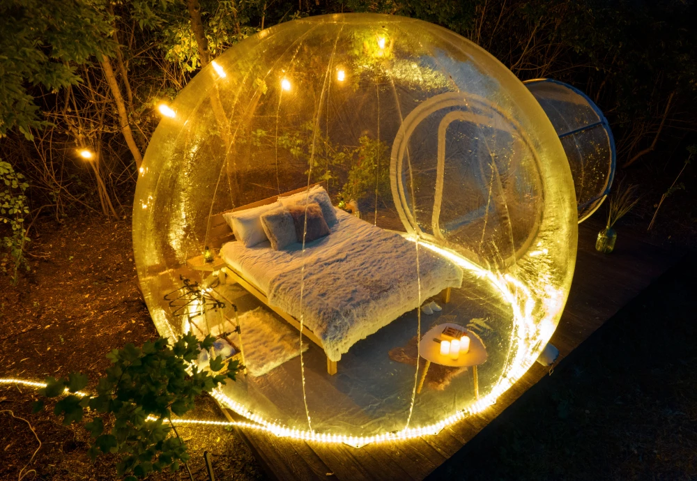 inflatable bubble tent camping