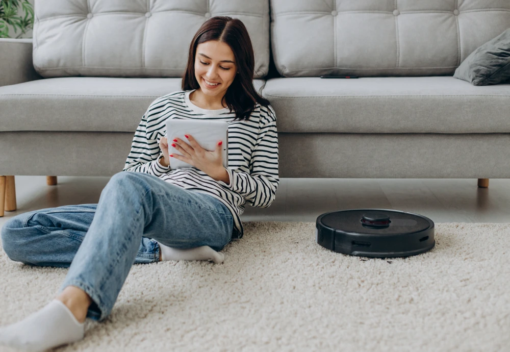 robot vacuum cleaner with docking station