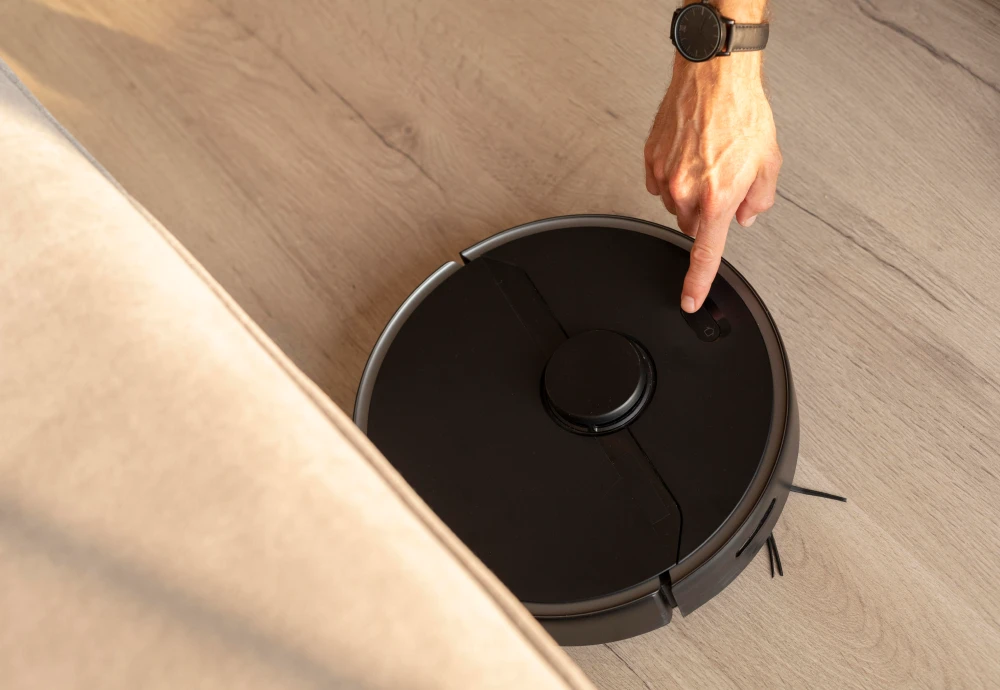 robotic vacuum cleaner with map navigation function